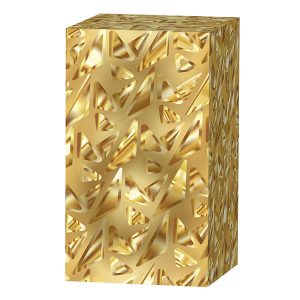 Desaudio Acie gold 1 special design on a speaker mockup
