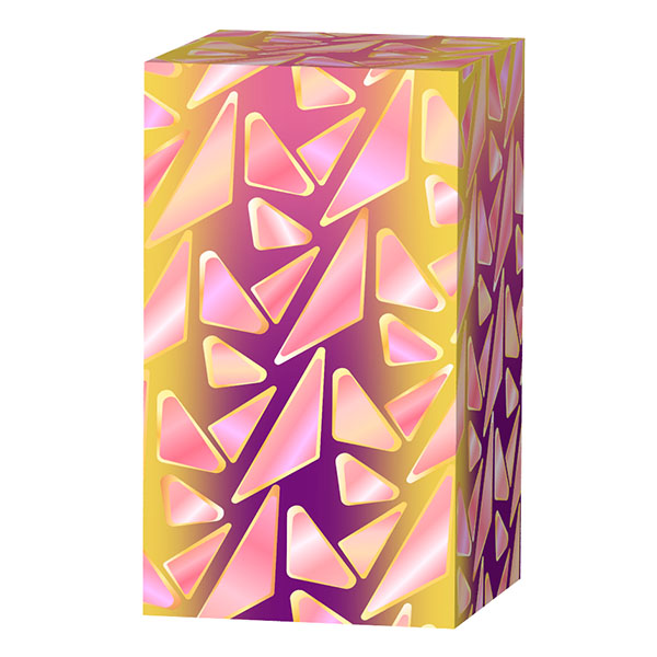 Desaudio Acie pinkyellow 1 special design on a speaker mockup