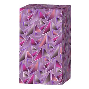 Desaudio Acie purple 1 design on a speaker mockup