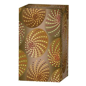 Desaudio Cobi brown 2 special design on a speaker mockup