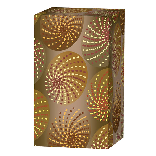 Desaudio Cobi brown 2 special design on a speaker mockup