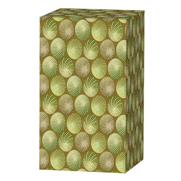 Desaudio Cobi green 1 design on a speaker mockup