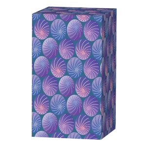Desaudio Cobi purple 1 design on a speaker mockup