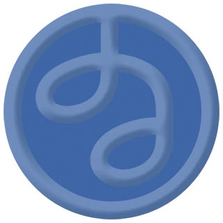 Blue colored Desaudio designs