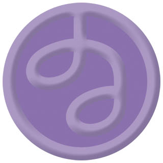Purple colored Desaudio designs
