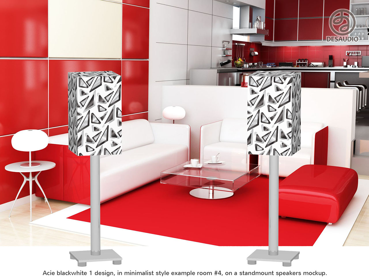 Desaudio Acie blackwhite 1 design in minimalist style example room # 4