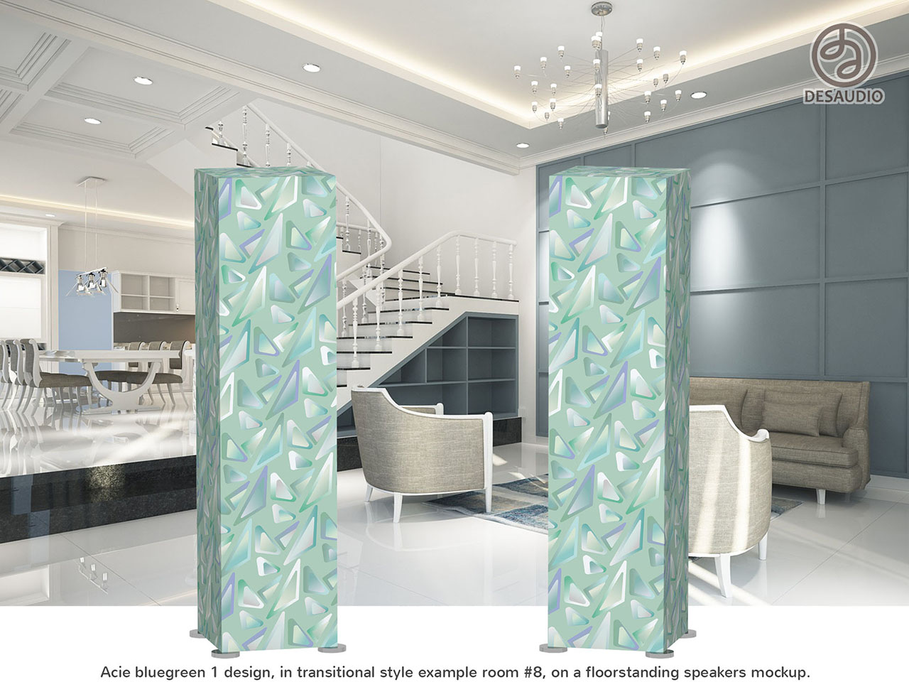 Desaudio Acie bluegreen 1 design in transitional style example room # 8