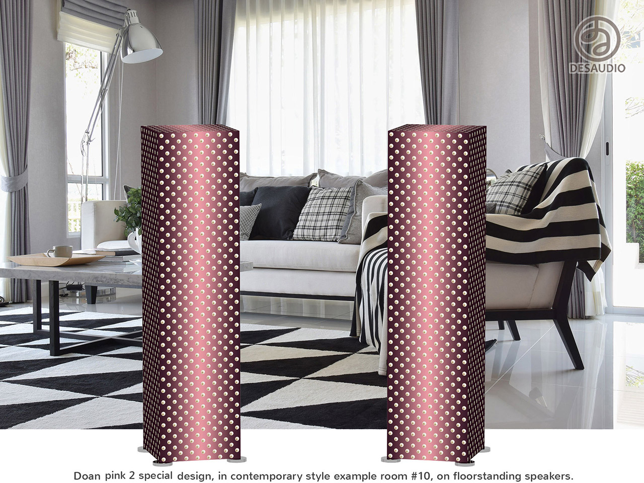 Desaudio Doan pink 2 special design in contemporary style example room # 10