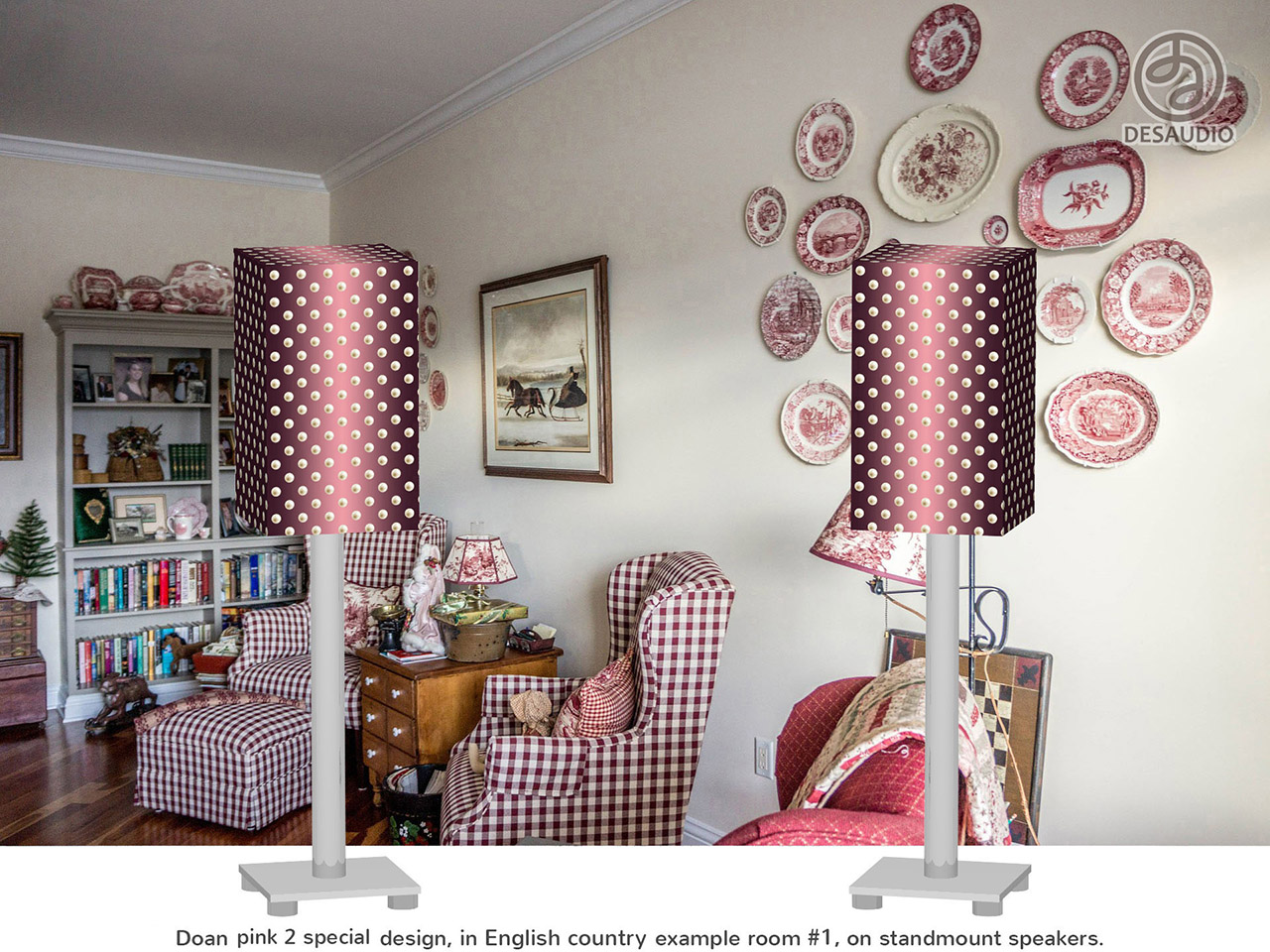 Desaudio Doan pink 2 special design in English country style example room # 1