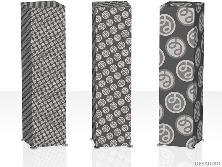 Scaling of Desaudio pattern