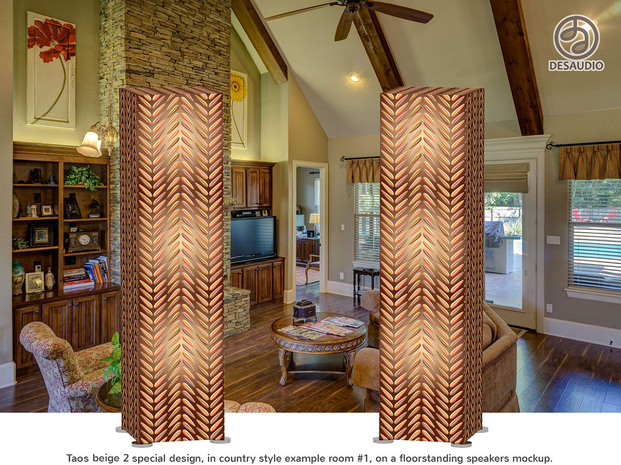 Desaudio Taos beige 2 special design in country style room # 1