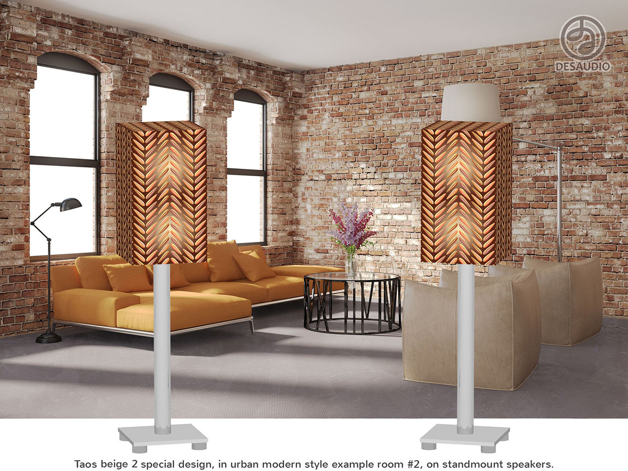 Desaudio Taos beige 2 special design in urban modern style room # 2