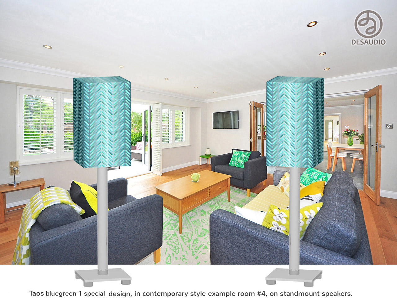 Desaudio Taos bluegreen 1 special design in contemporary style room # 4