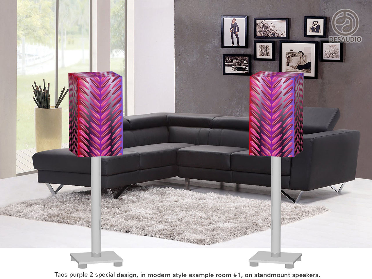 Desaudio Taos purple 2 special design in modern style room # 1