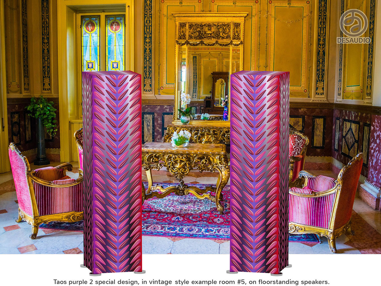 Desaudio Taos purple 2 special design in vintage style room # 5