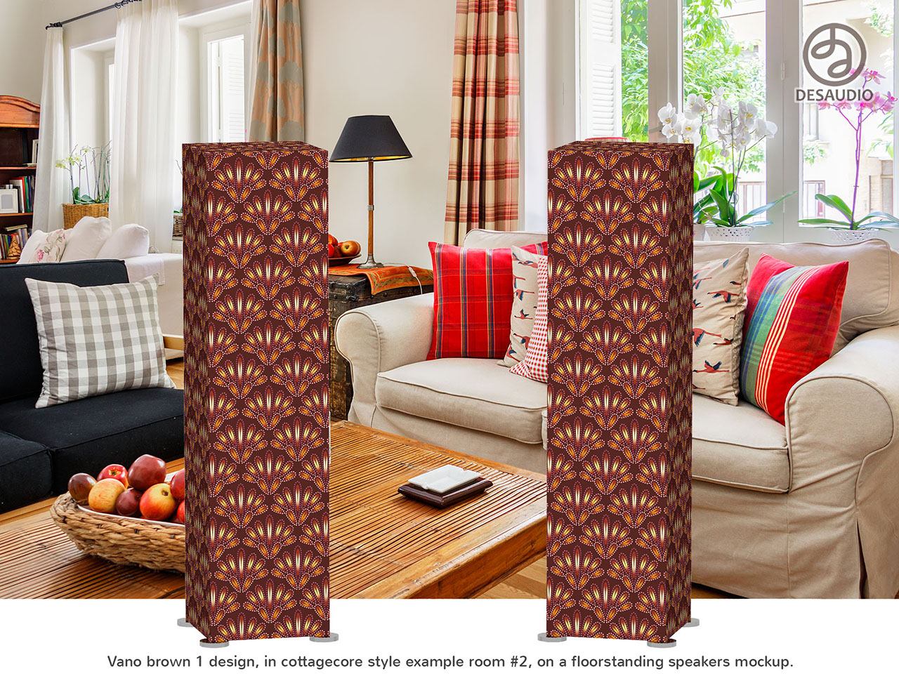 Desaudio Vano brown 1 design in cottagecore style example room # 2