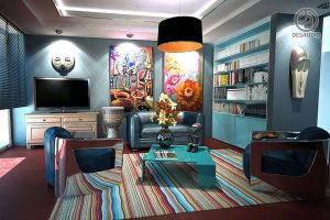 Eclectic style example room #3