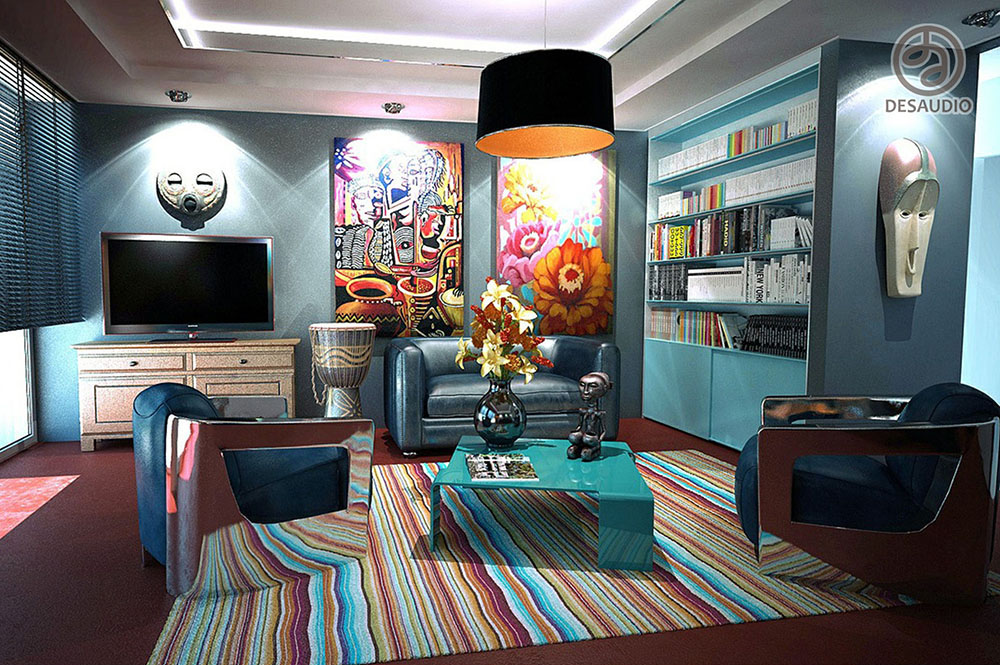 Eclectic style example room #3