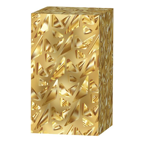 Desaudio Acie gold 1 special design on a speaker mockup