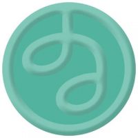 Bluegreen colored Desaudio designs