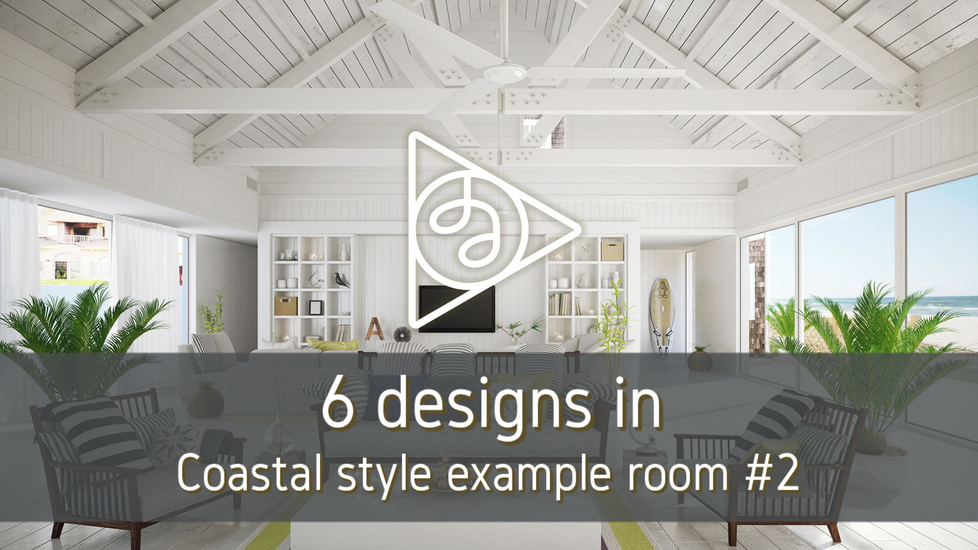6 Desaudio designs in coastal style example room #2