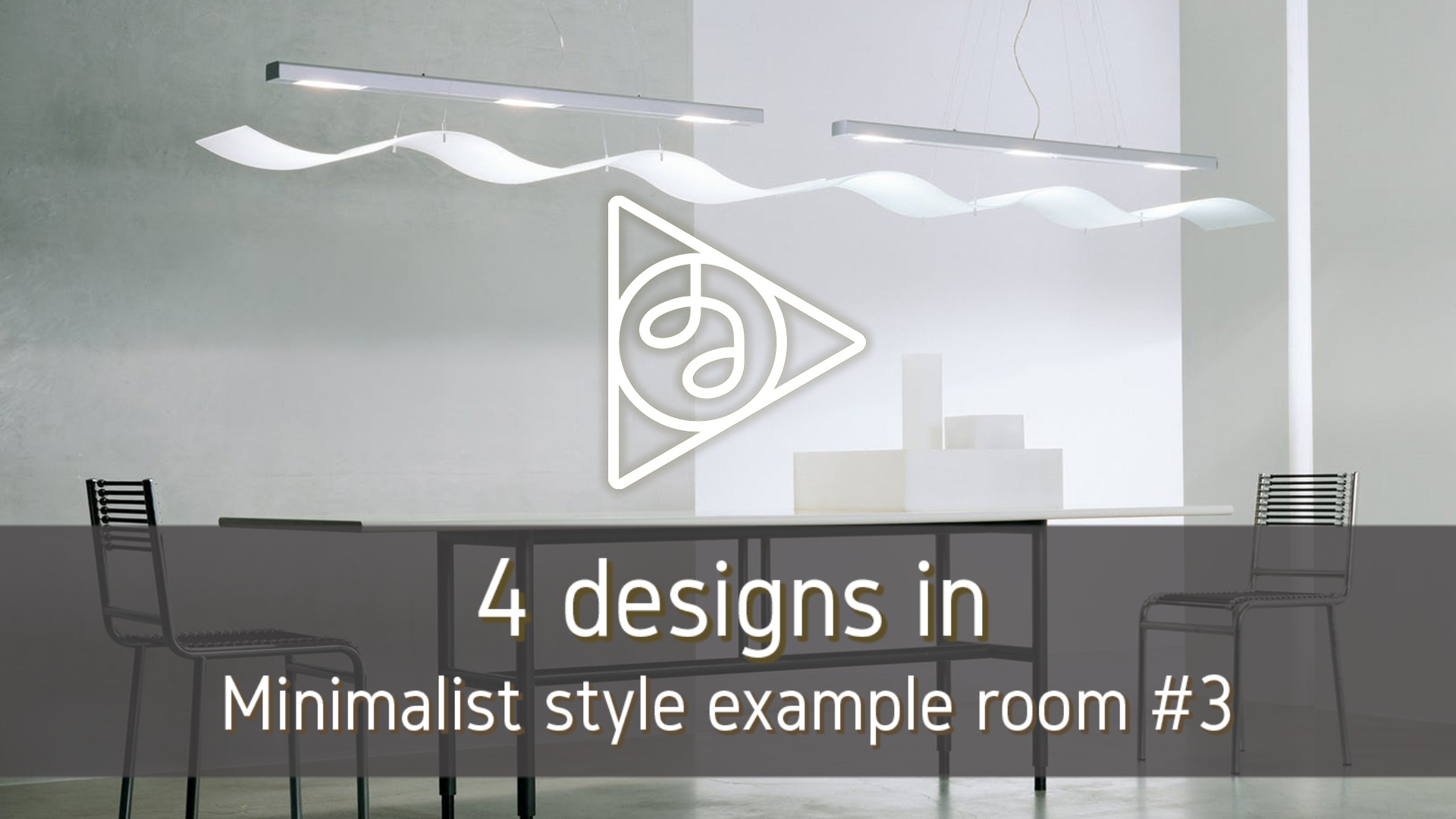 4 Desaudio designs in minimalist style example room #3