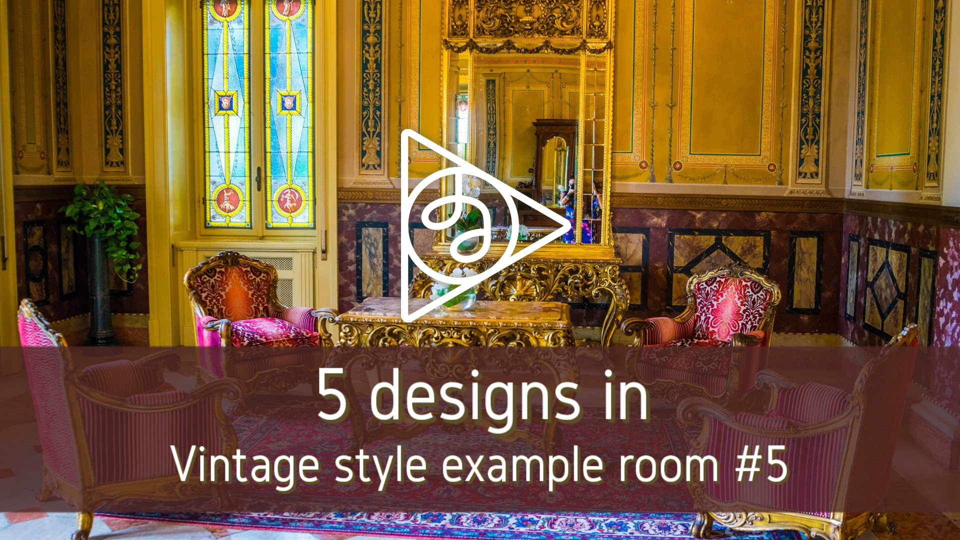 5 Desaudio designs in vintage style example room #5