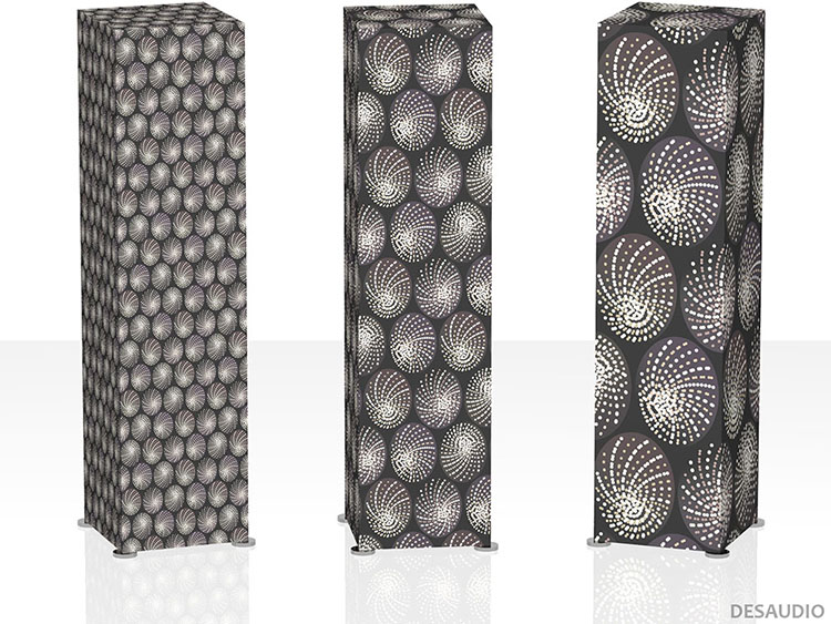 Scaling of Desaudio Cobi pattern