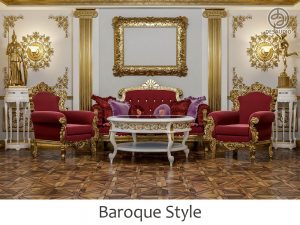 Baroque style example rooms