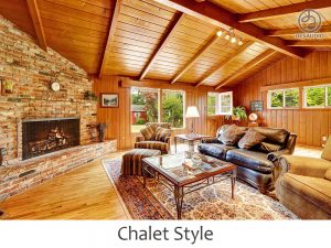 Chalet style example rooms