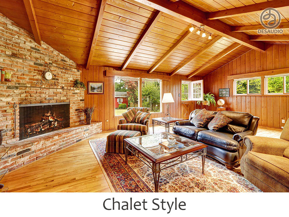 Chalet style example rooms