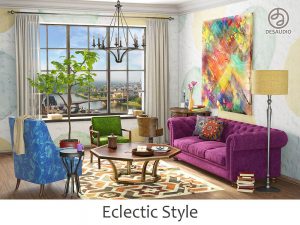 Eclectic style example rooms