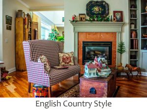 English country style example rooms