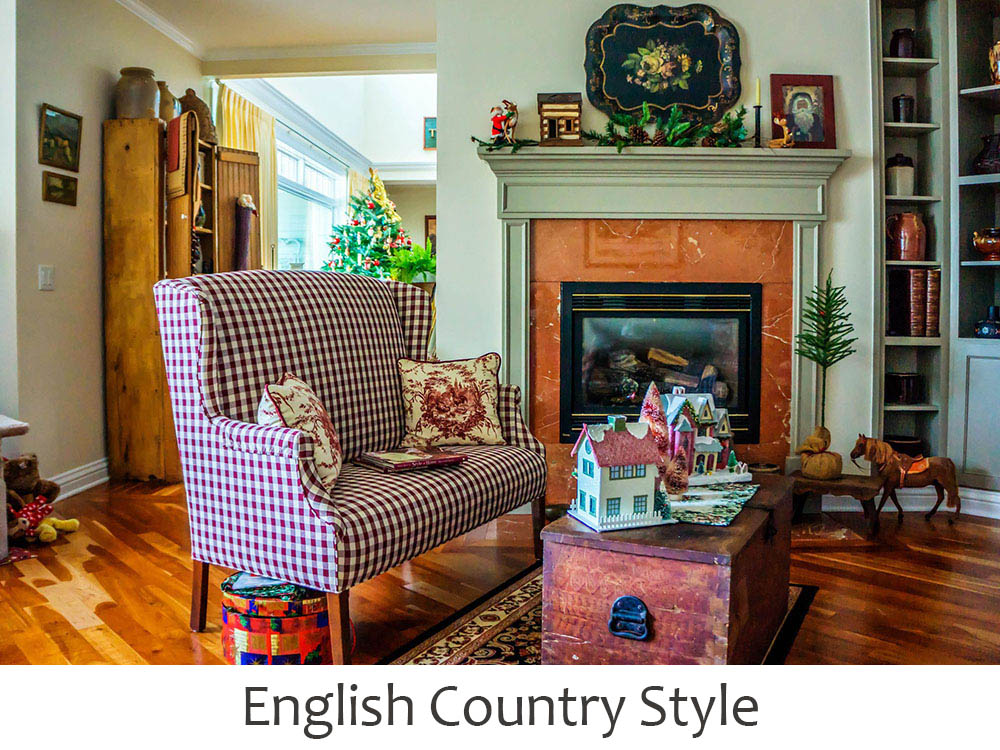 English country style example rooms