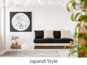 Japandi style example rooms
