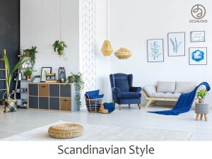 Scandinavian style example rooms